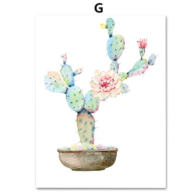 AFFLATUS-Potted-Cactus-Canvas-Painting-Wall-Art-Posters-And-Prints-Nordic-Poster-Watercolor-Wall-Pictures-For.jpg_640x640 (6)