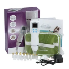 Уход за кожей пор вакуумное устройство для удаления черных точек, Удаление прыщей, вакуумный всасывающий инструмент, аппарат для алмазной дермабразии с 8 наконечниками