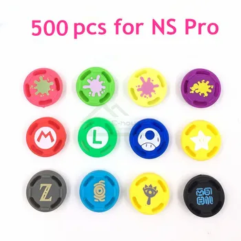 

500pcs for Nintend Switch NS Pro Controller Silicone Cap Analog Cap Thumb Stick Cap Grips replacement for NS Pro Controller