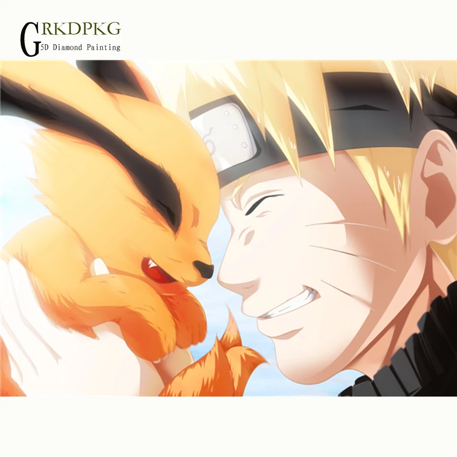 

5d diy Diamond Painting Cross Stitch Anime Naruto Embroidery Diamond Mosaic Picture Rhinestones Craft Needlework home decoration