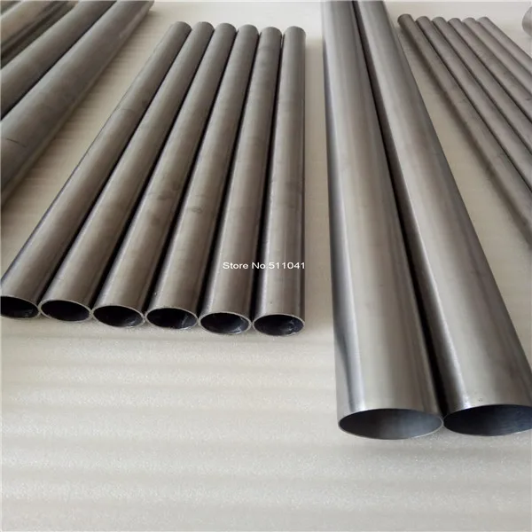 

Grade 2 titanium tube ,titanium seamless pipe 89mm*1.3mm*1000mm for Auto exhaust pipe titanium ,free shipping