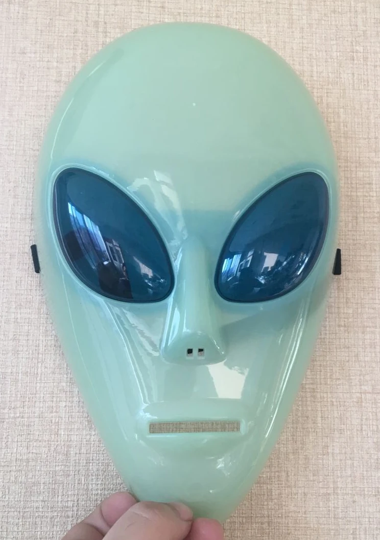 

New Cosplay Luminated Delicated Big Eyes Alien Mask Festival Halloween Mask