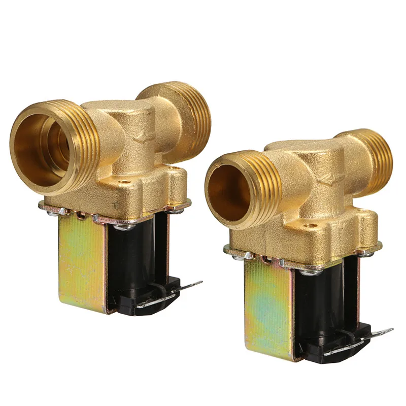

Durable G1/2 Inch Brass electric solenoid valve 220V G3/4 Inch Water Air Inlet Flow Switch for solar water heater valve