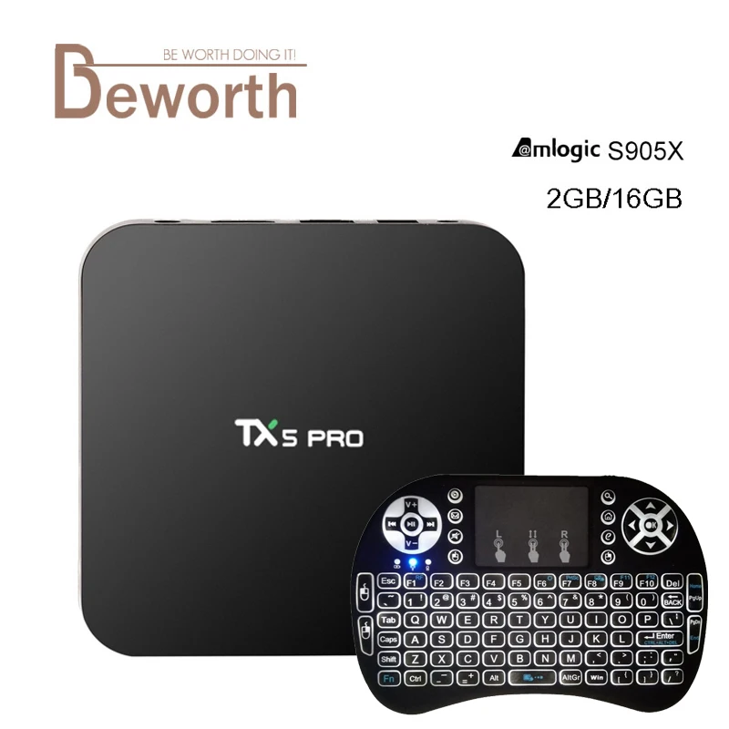 TX5 Pro Amlogic S905X Android 6 0 TV Box 2G 16G KODI 16 1 2 4