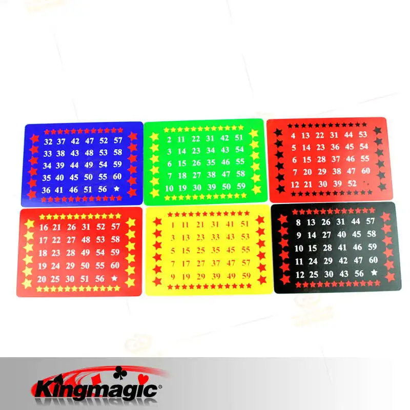 The font b Calculation b font Card Magic Trick King Magic toys retail wholesale magic props