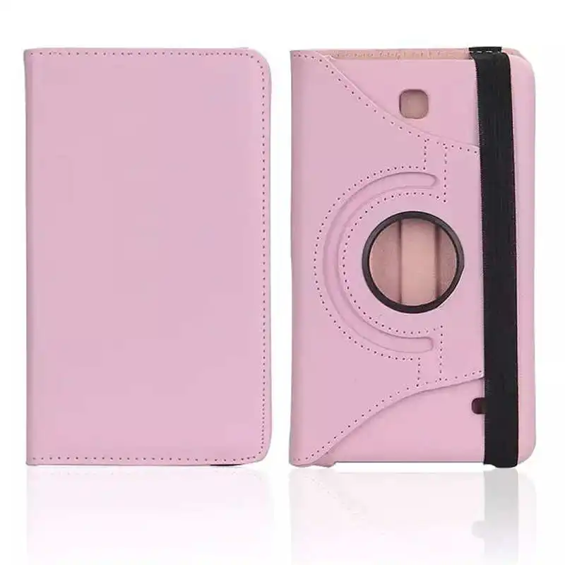 Tab 4 7,0 ''T230 Чехол Флип из искусственной кожи Стенд Бумажник чехол для samsung Galaxy Tab 4 7,0 T230 T231 T235 SM-T230 SM-T231# Q - Цвет: Pink