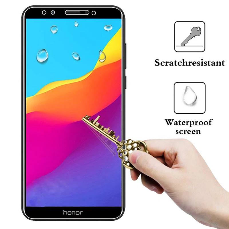 9H Премиум прозрачное закаленное стекло для huawei Honor 7C AUM-L41 5,"& 7C Pro LND-L29 Русская версия защитная пленка Sklo