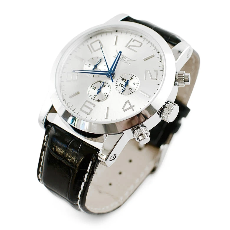 

JARAGAR Male Relogios 6 Hands Auto Date Day Stainless Steel Case Men's Automatic Mechanical Watch