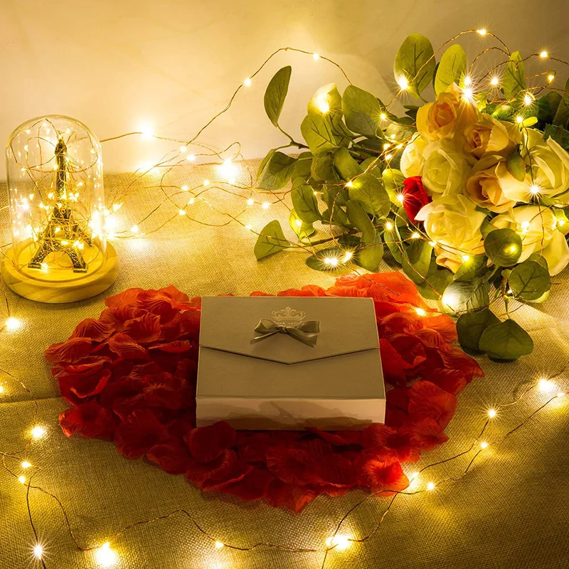 

1/2/5/10M 10-100 LEDs Christmas Garland Sr Wire LED String Lamp Fairy lights For Indoor New Year Xmas Wedding Decoration