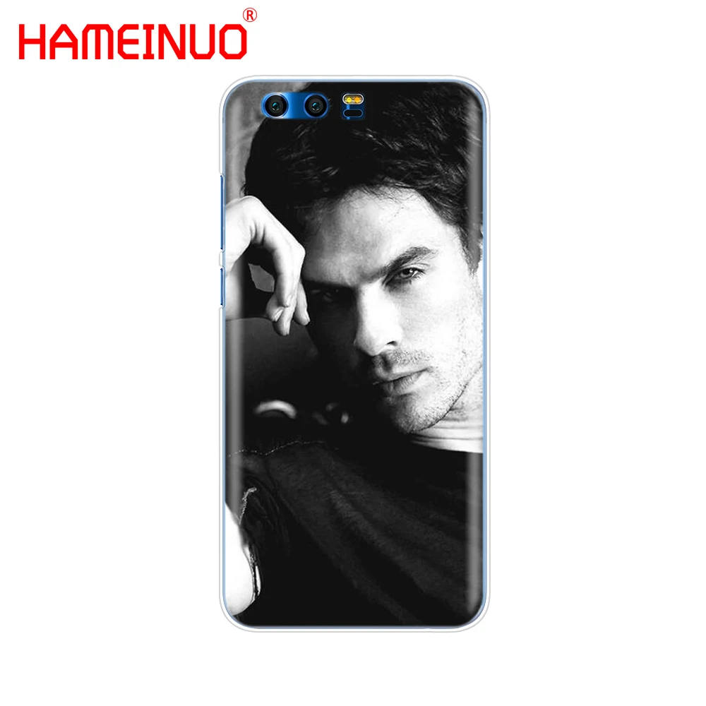 HAMEINUO Дневники вампира Иан Сомерхолдер Чехол для телефона Huawei Honor 10 V10 4A 5A 6A 7A 6C 6X 7X 8