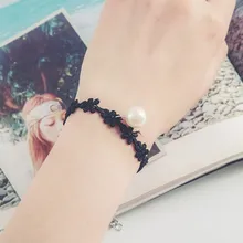 1 шт., распродажа, черный клевер, жемчуг, выдалбливают, сплав, ID браслеты, многослойный веревочный браслет для женщин и мужчин, браслет дружбы