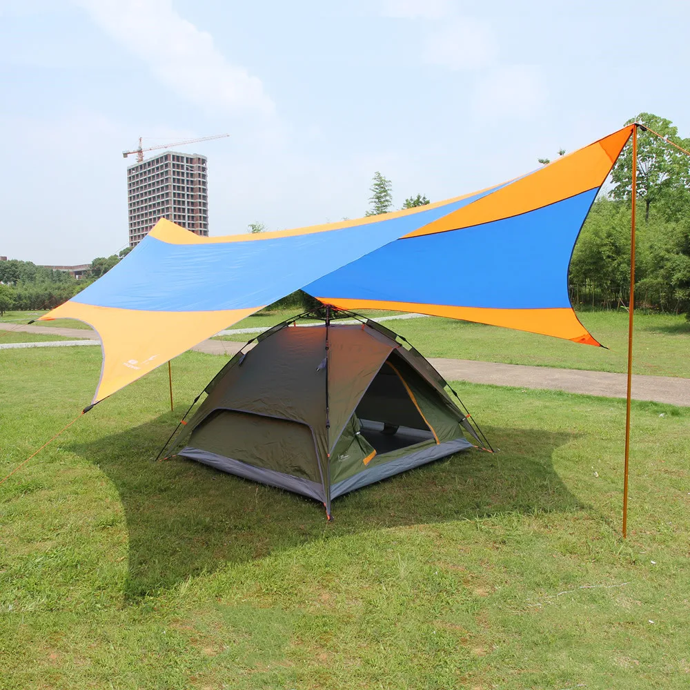Outdoor Tent Shelter Beach Sun Shade Beach Tent UPF50+ Sun Shelter Sun Awning Gazebo Camping