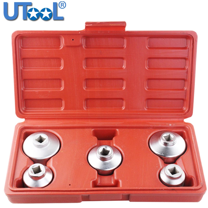 

5pcs Green Oil Filter Wrench Set For Benz/BMW/FORD