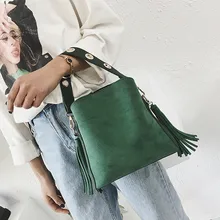 OCARDIAN сумка, новая сумка для женщин, винтажная сумка-мешок с кисточками, сумка-мессенджер, Ретро стиль, женская простая сумка через плечо a25