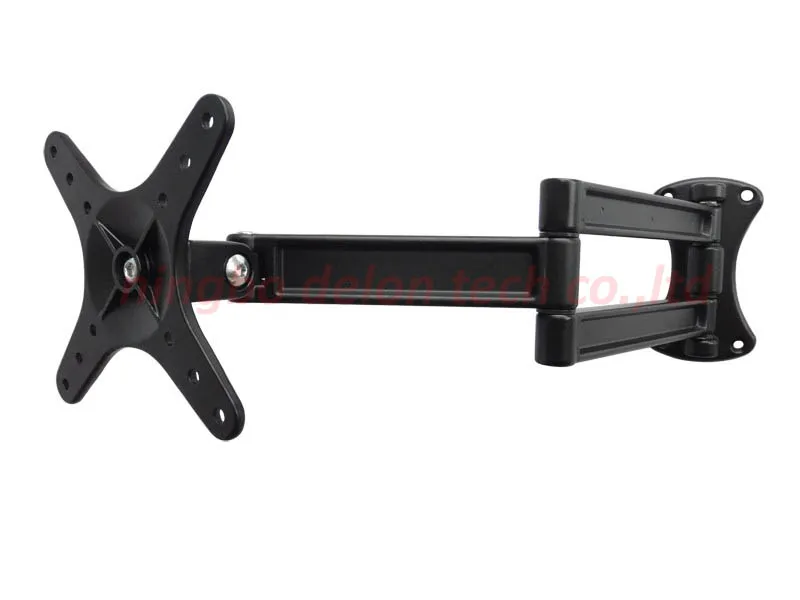 D-MOUNT LCD-WA50 الألومنيوم 10 بوصة 24in 27 بوصة قابلة للإمالة الحركة الكاملة قطب LCD LED البلازما حامل تليفزيون للتعليق على الحائط جبل حامل حامل