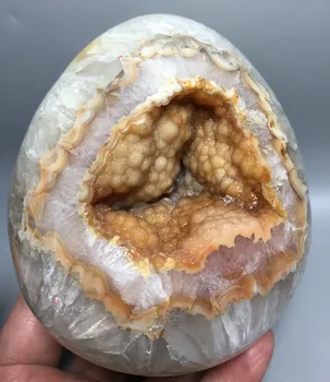 

1613g Natural High Quality Gemstone Eggs Agate Geode Eggs for sale