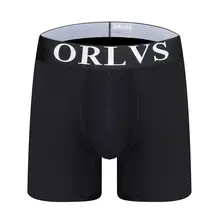 Бренд ORLVS, мужское нижнее белье, мягкие трусы мужские хлопковые шорты, идеальное Мужское нижнее белье, мужские трусы, нижнее белье