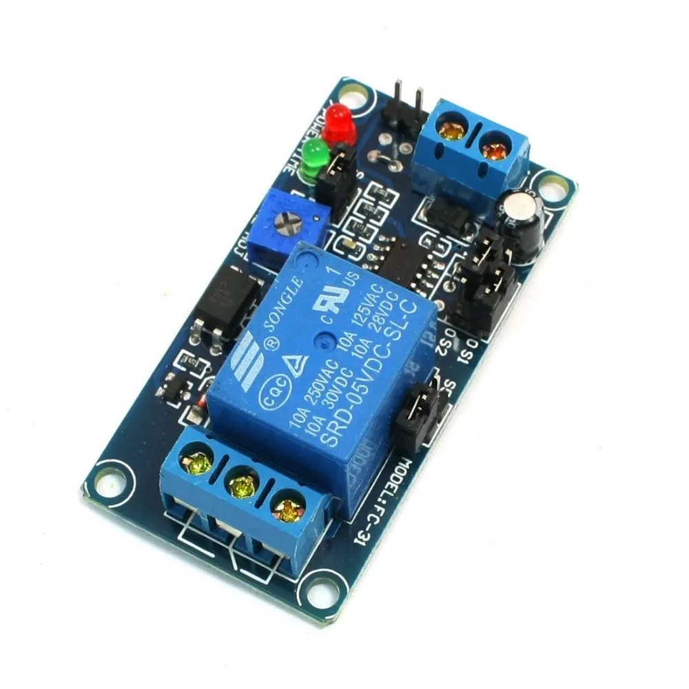 Srd05vdcslc No Triggered Time Timer Delay Power Relay Module 5v Dc