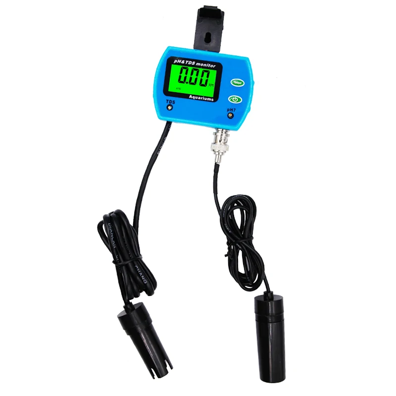 

5pcs /lot 2 IN 1 LED Display pH TDS Meter Drink Water Quality Acidity tester for swimming pool Measurement Tools with adaptor