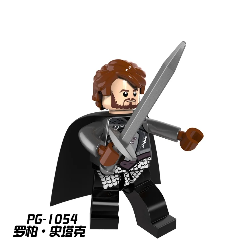 

Robb Stark Single Sale Legoing Game of Thrones Ice and Fire Model Building Blocks Toys For Children PG1054 Figures Legoings