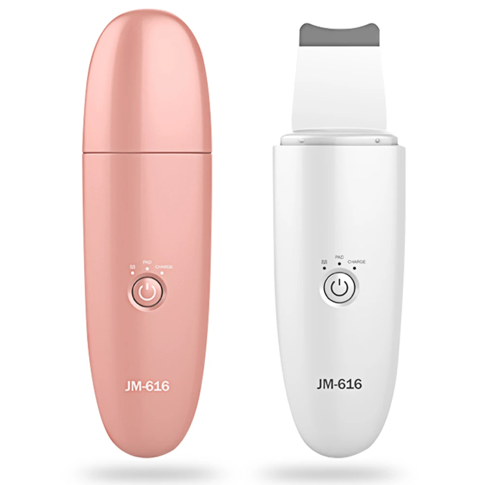 

Facial Ultrasonic Ultrasound Skin Care Scrubber Blackhead Acne Removal Cleaner DC 5V Deep Wrinkle Removing ABS+Stainless Steel