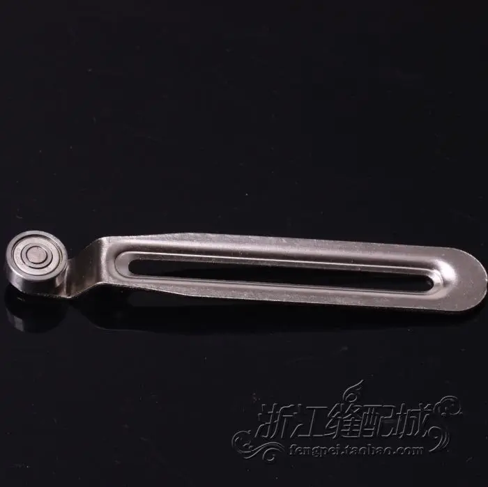 

With roller gauge Slotted with wheel, near bit , patron, sewing machine parts