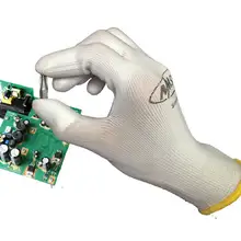 NMSAFETY рабочие перчатки из полиуретана/нейлоновые перчатки, все размеры от малых до больших 12 шт = 6 пар