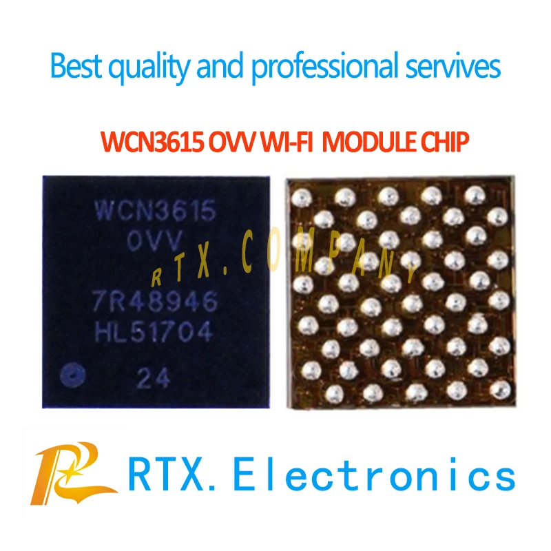 4 шт./лот WCN3615 OVV Control WIFI чип сигнала IC для XIAOMI REDMI NOTE4 мобильный телефон схема модуль