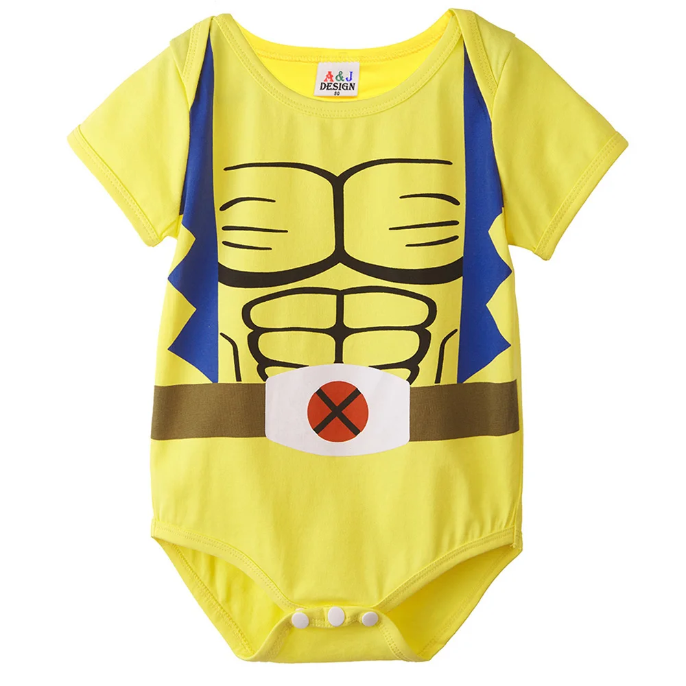 Baby Boys Wolverine Funny Costume Cute Bodysuit Infant Onesiein Bodysuits from Mother & Kids on