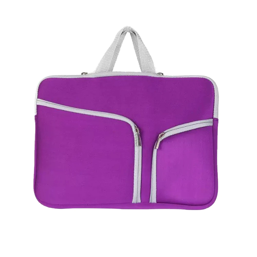 Work Wear Resistant Handbag Storage Multiple Pocket Laptop Bag Zipper Closure Sleeve Case Neoprene Shockproof Travel Practical | Компьютеры