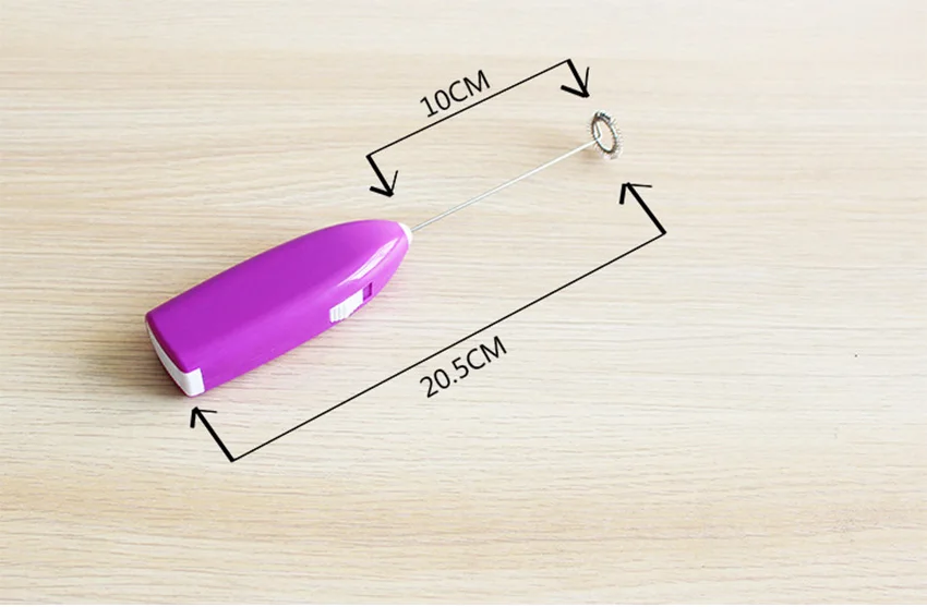 Ручной вспениватель молока палочка Электрический Кофе вспениватель и пенообразователь яйцо венчик из нержавеющей стали для капучино или латте
