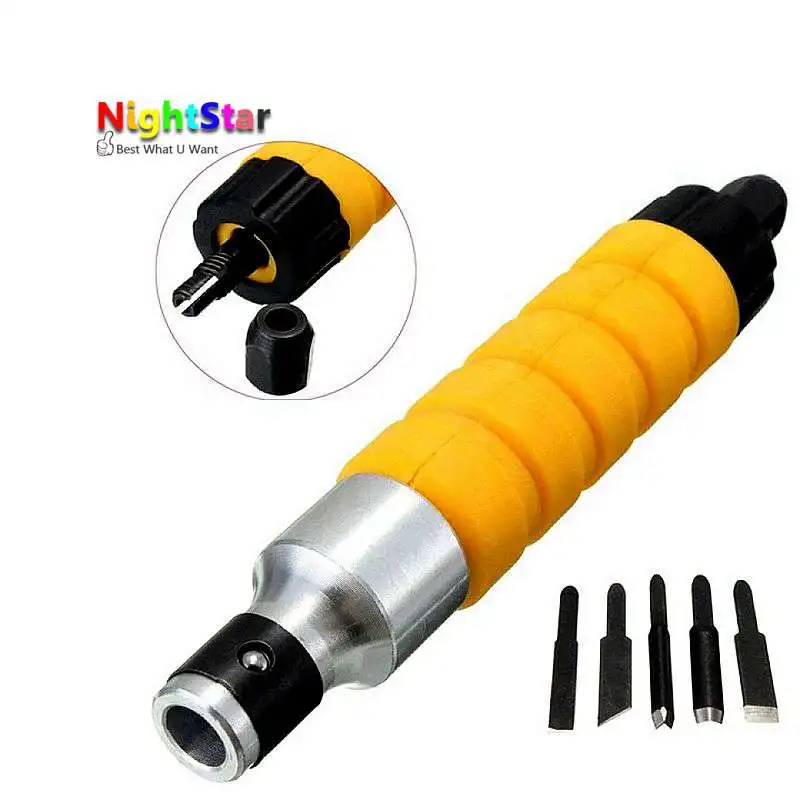 Electric Chisel Carving Set Wood carving machine Woodworking Chisel