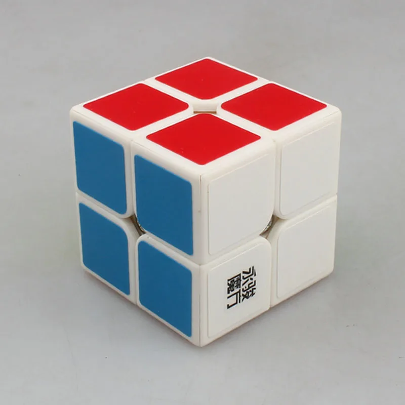 Высокое качество YongJun новейший YongJun YJ YuPo 50 мм 2 слоя скорости магический куб соревнование головоломка 2x2 кубика детские развивающие игрушки