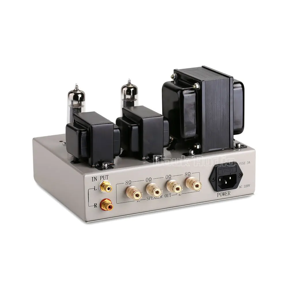 Мини усилитель вакуумной трубки Douk Audio 6F3 стерео Hi Fi мощности класса A с одним