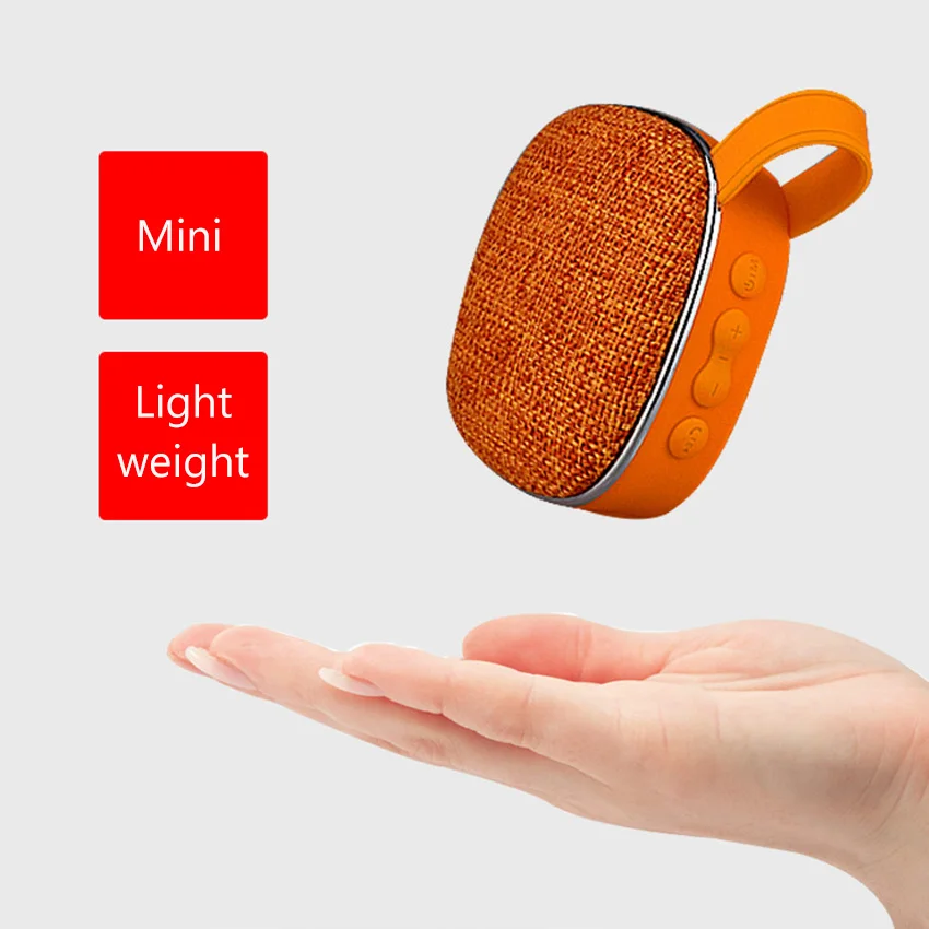 Aimitek X25 Mini Bluetooth Speaker Wireless Portable Fabric Speaker-17