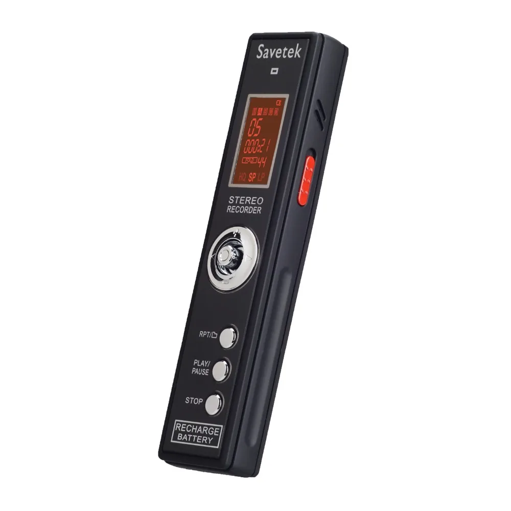 

New USB Pen 8GB Voice Activated Digital Voice Recorder Mp3 Player Mp3 Recording 384Kbps A Key Recording