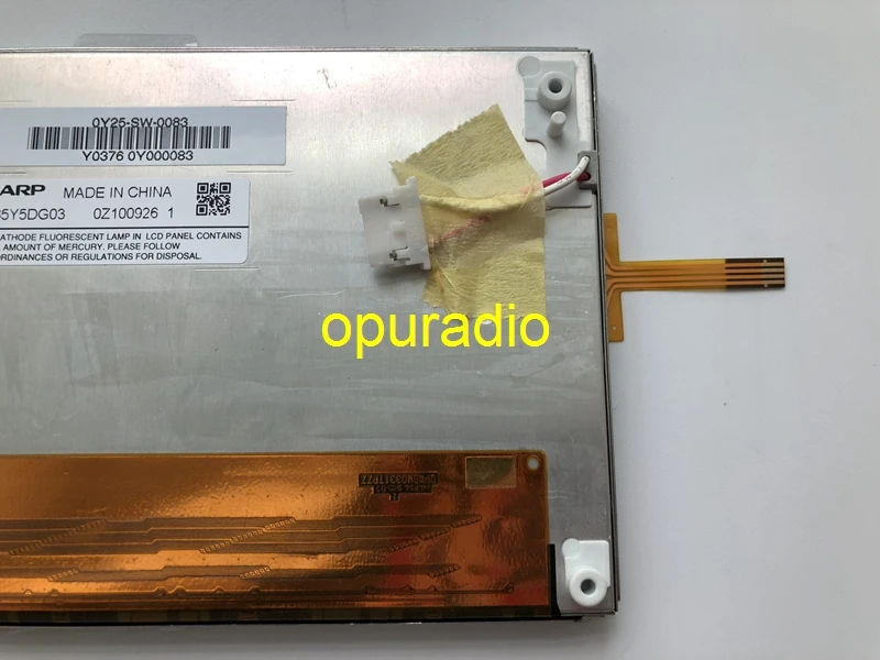 SHARP LQ065Y5DG03 Display with touch Screen 4Pin for Hyundai IX25 Sonta Tucson car navigation Radio MOBIS (4)