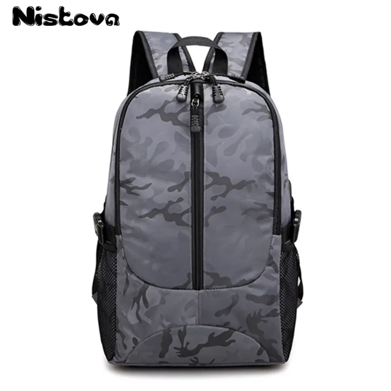 

Men's New High Quality Oxford Cloth Computer Backpack USB Charging Travel Waterproof Fashion Casual Backpack Student Bag