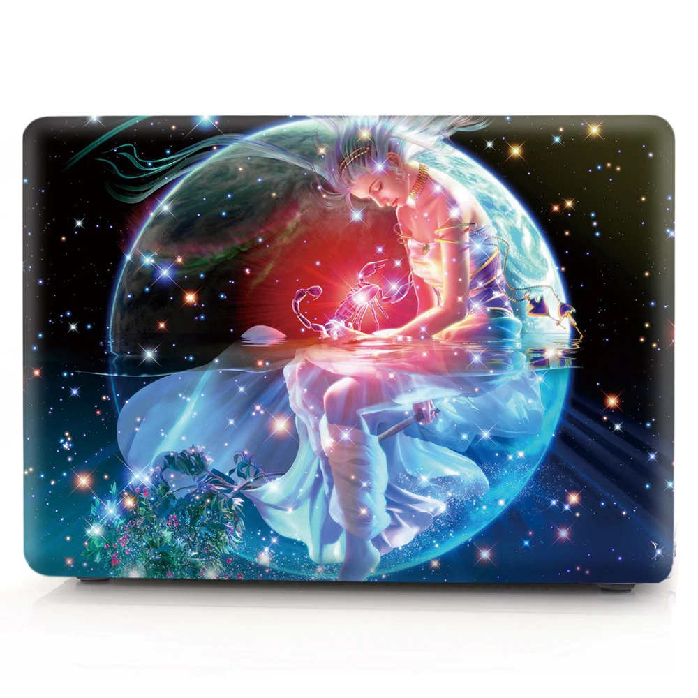 KOPWO Sagittarius Знак зодиака Водолей для ноутбука защитный чехол 12 созвездие Macbook Air Pro