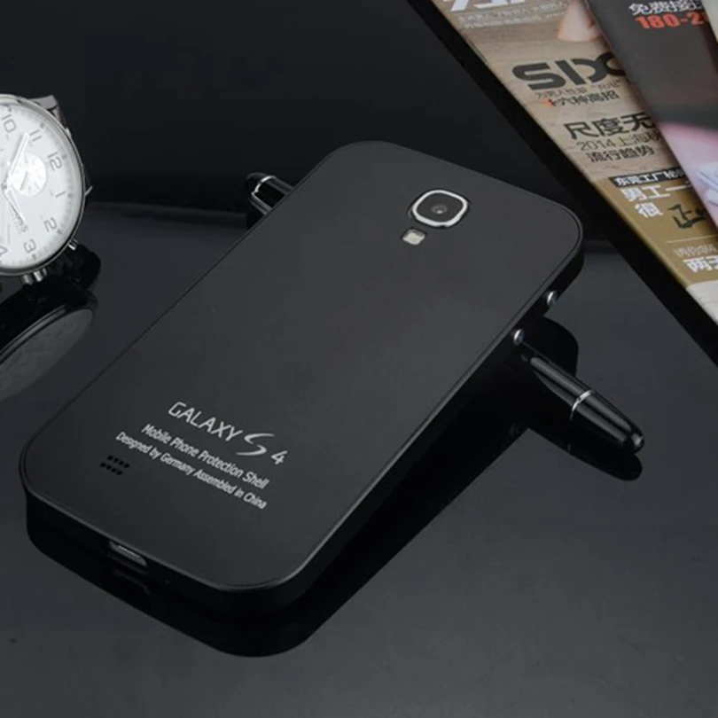 S4 ультра тонкий металлический чехол для телефона s для samsung Galaxy S4 I9500 I9505 Алюминиевый бампер чехол противоударный чехол для samsung S4