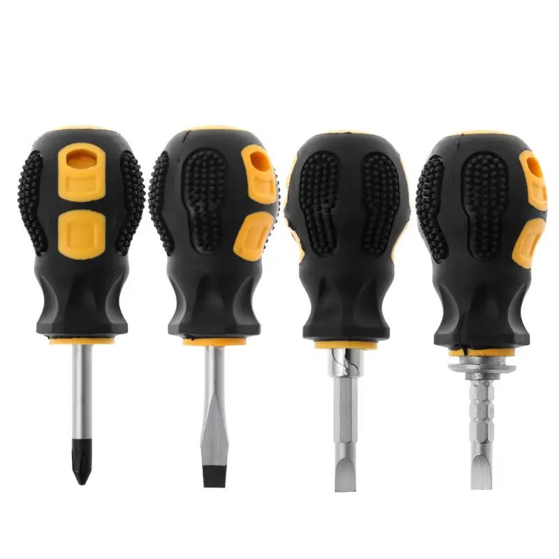

Stubby Screwdriver Short Mini Screw Driver Installation DIY Repair Tools