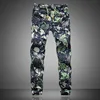 2022 New Fashion Summer Spring Autumn Men Floral Print Joggers Male Casual Summer Pants Mens Sweatpants Linen Pants Men Trouser ► Photo 3/4