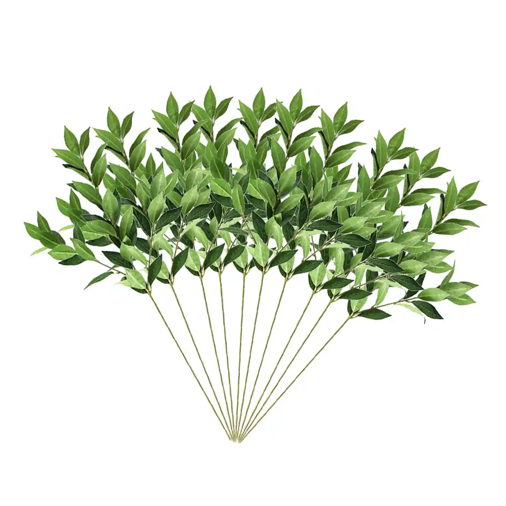 10pcs Piante Artificiali Foglie Di Te A Forma Di Albero Di Sfondo Artificiale Verde Viti Fogliame Per La Cerimonia Nuziale Della Parete Appeso Foglia Ghirlanda Aliexpress