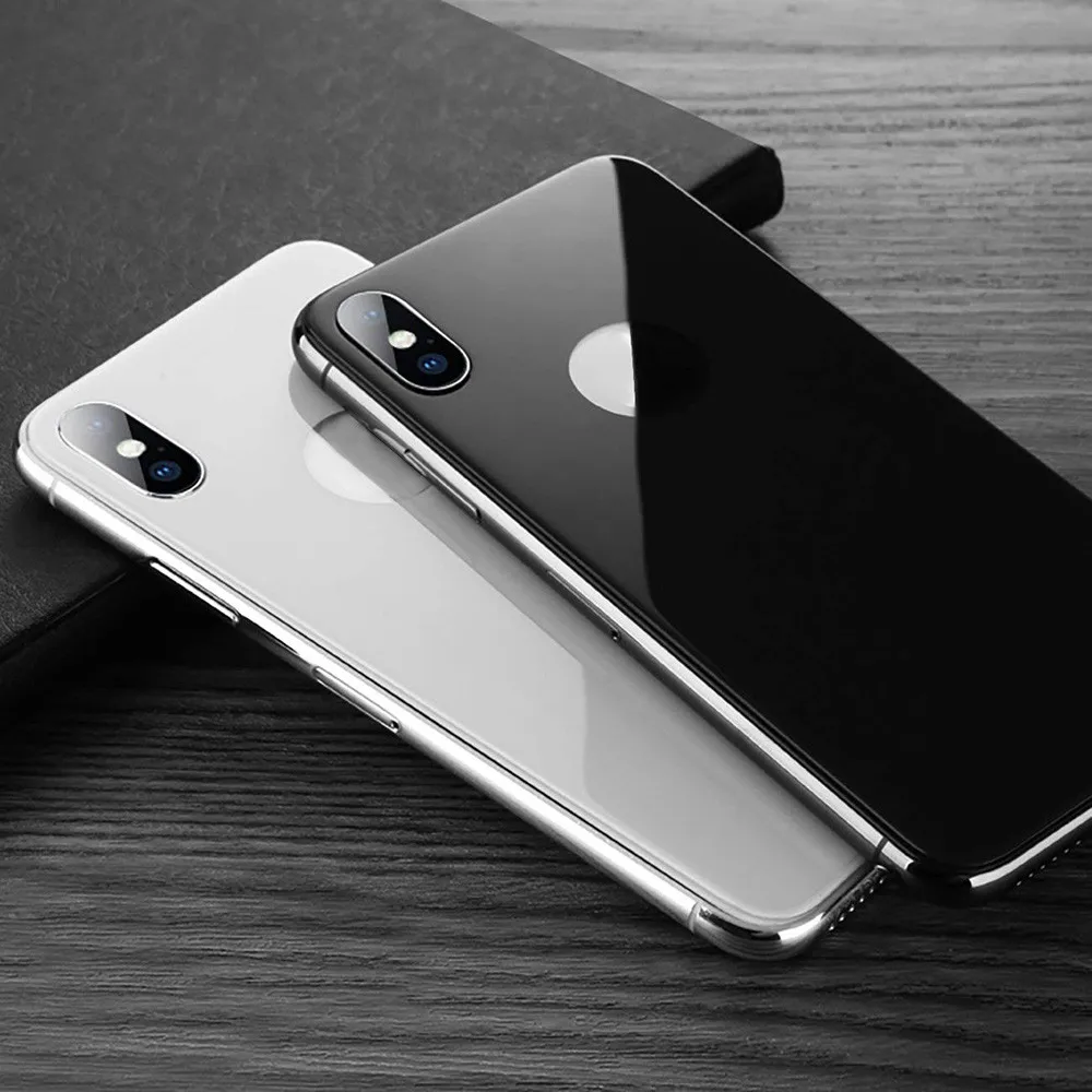

For Back iPhone XS Max 6.1inch Screen Protector Scratch Resistant Anti-Fingerprint Case Friendly 3D Curved 9H Hardness