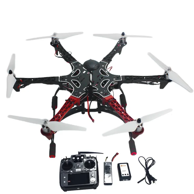 $365.82  6-Axle RC Aircraft Hexacopter Helicopter RTF Drone with AT10 TX/RX 550 Frame GPS APM2.8 Flight Cont