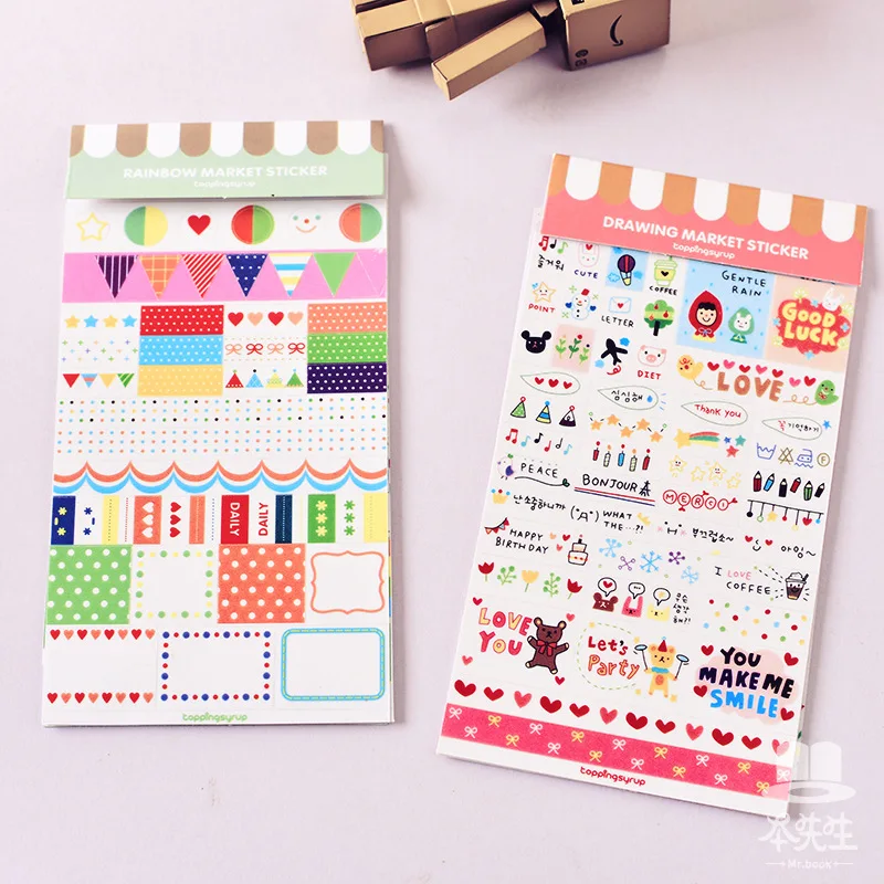 

LOLEDE Random One Colourful Style Shape Stickers For Mobile Phone & Suitcase Cool Laptop Stickers Skateboard Sticker