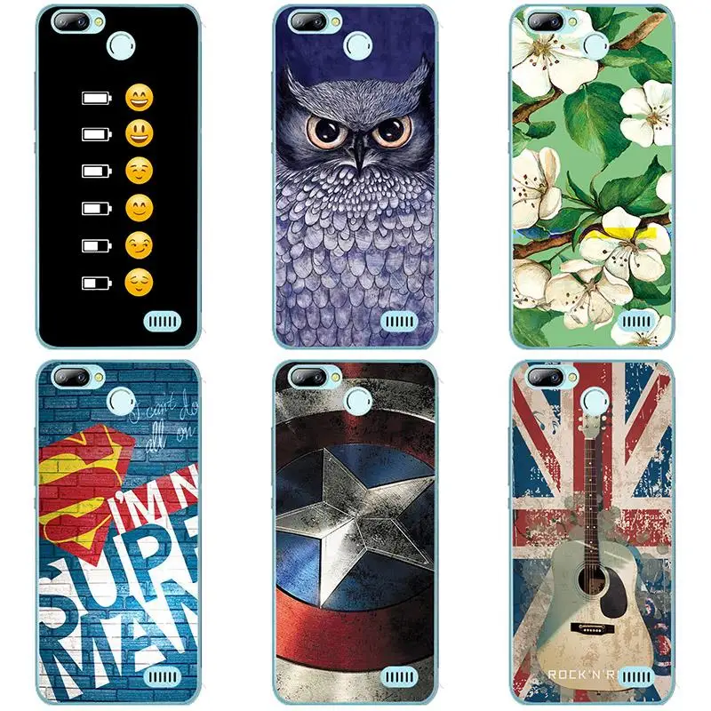 

Soft Silicon phone case cover For Blackview A7 Pro phone shell Colorful printing design Painted Soft TPU case shell Flower