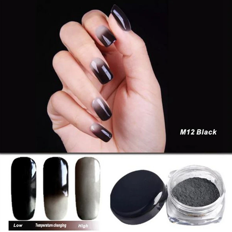1g/box Thermochromic Pigment Thermal Color Change Temperature Powder