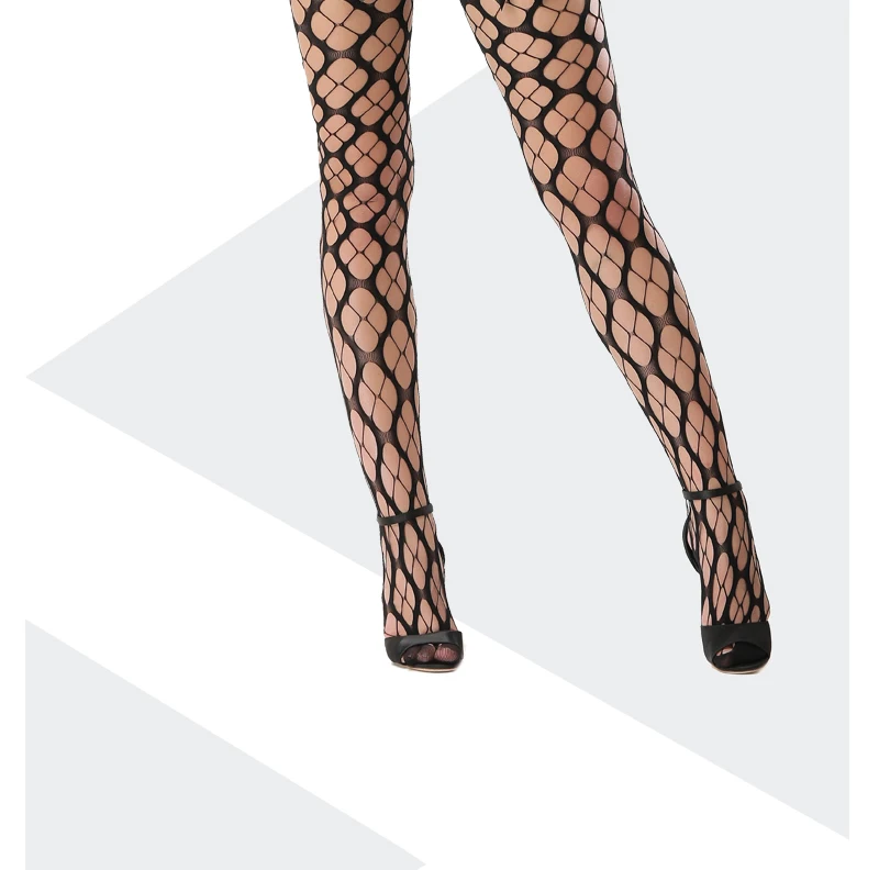 Bow Erotic Lace Bodysuit Lingerie (2)