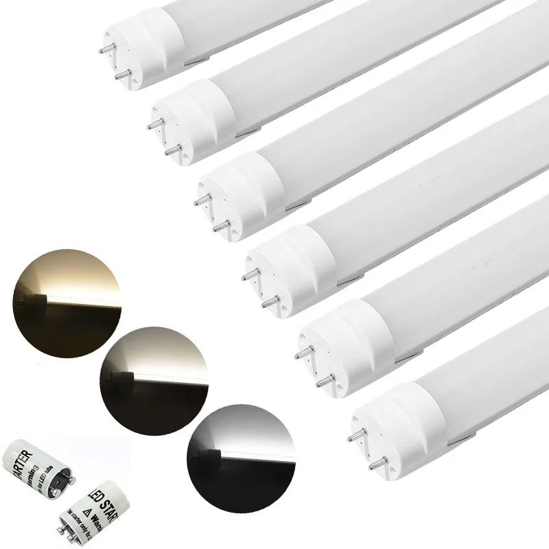 

Maidodo 150cm 10x T8 G13 Milk Shell SMD LED Tube 24W 2000LM Rotatable Dimmable Light Tubes
